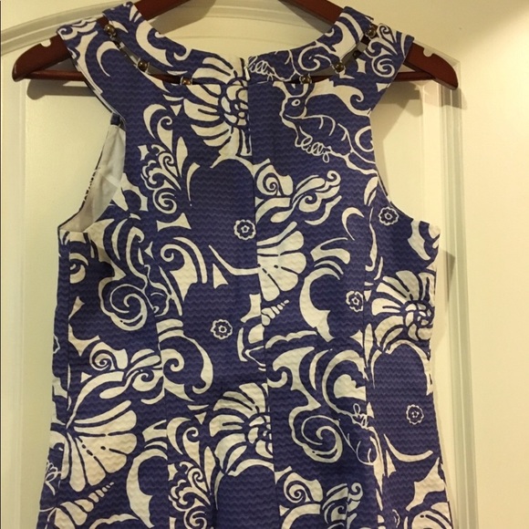 Lilly Pulitzer Lindy in Blue Tide Pool size 4 - Picture 2 of 3